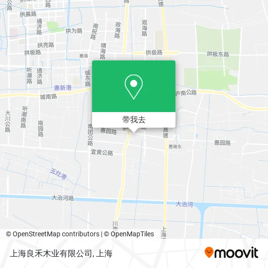 上海良禾木业有限公司地图