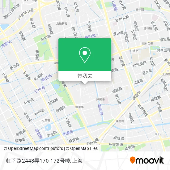 虹莘路2448弄170-172号楼地图
