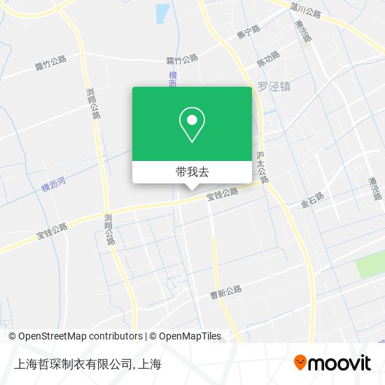 上海哲琛制衣有限公司地图