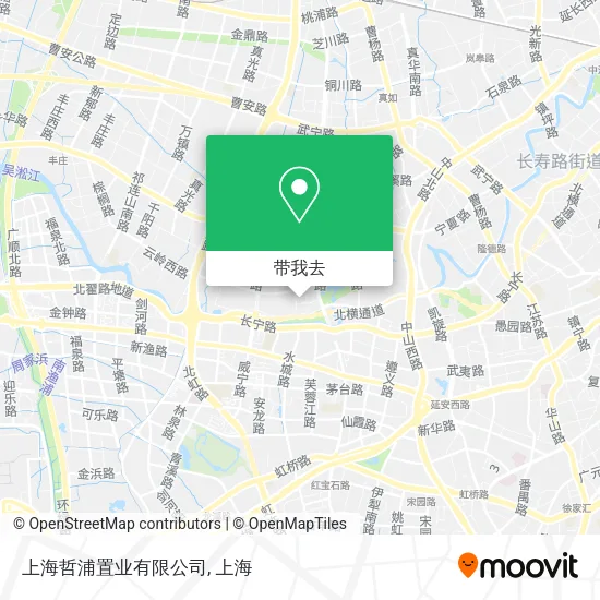 上海哲浦置业有限公司地图