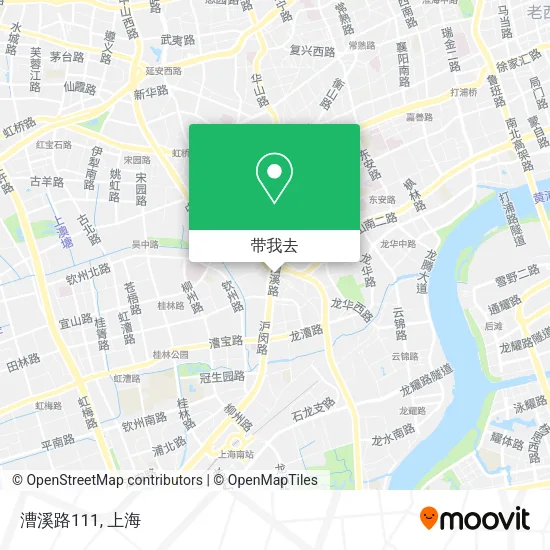 漕溪路111地图