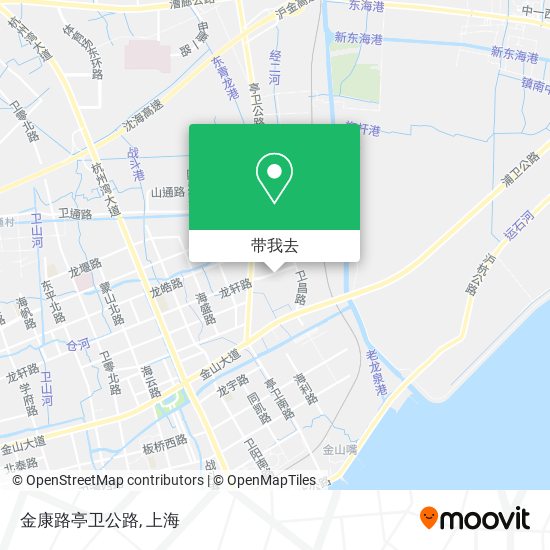 金康路亭卫公路地图