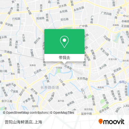 普陀山海鲜酒店地图