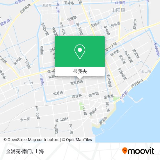 金浦苑-南门地图