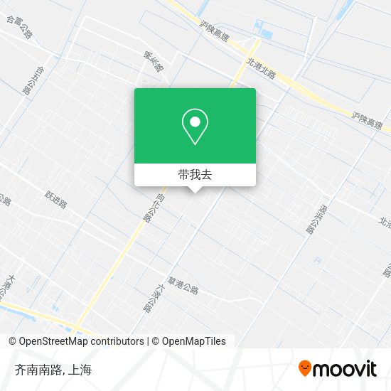 齐南南路地图