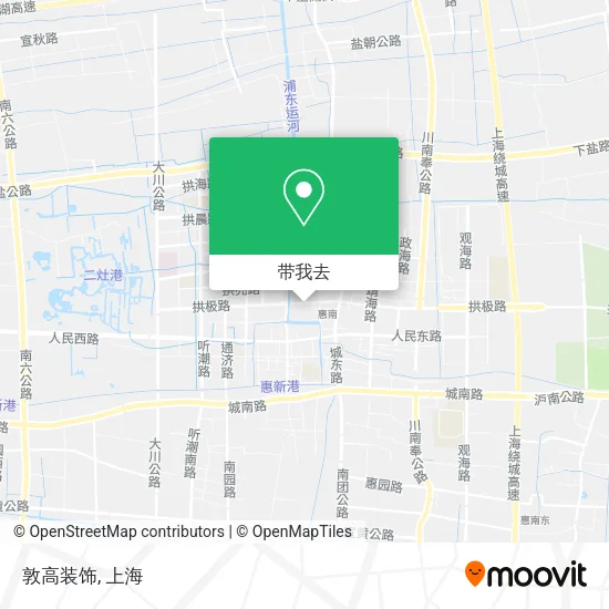 敦高装饰地图