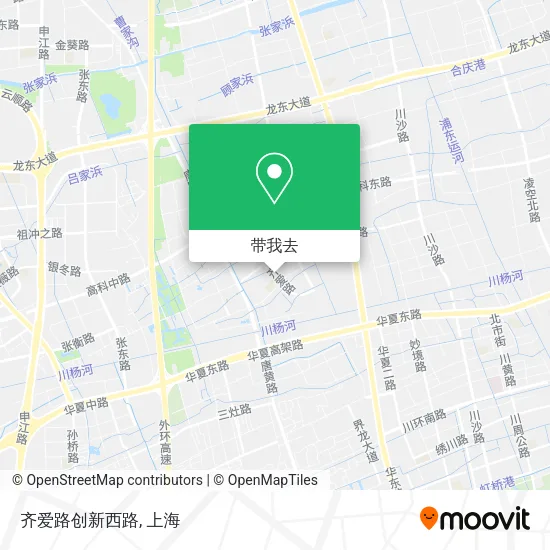 齐爱路创新西路地图