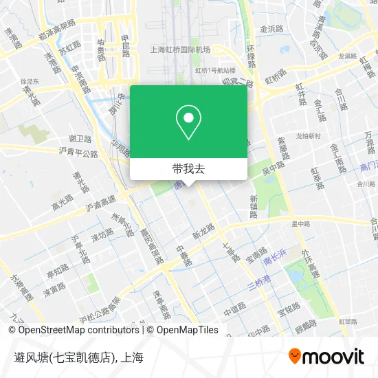避风塘(七宝凯德店)地图