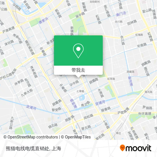 熊猫电线电缆直销处地图