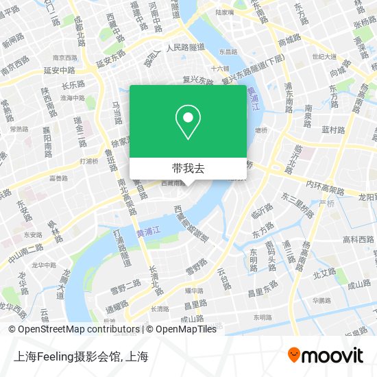 上海Feeling摄影会馆地图