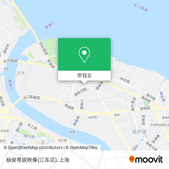 杨俊尊妮映像(江东店)地图