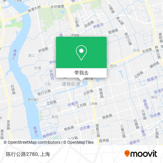 陈行公路2780地图