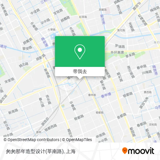 匆匆那年造型设计(莘南路)地图