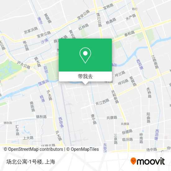 场北公寓-1号楼地图