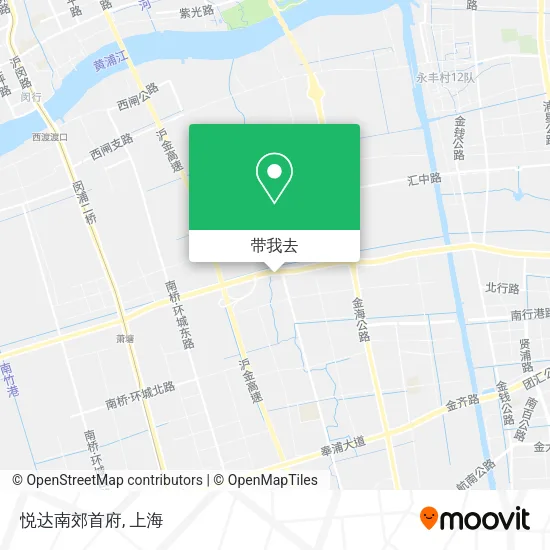 悦达南郊首府地图