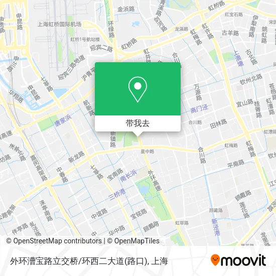 外环漕宝路立交桥/环西二大道(路口)地图