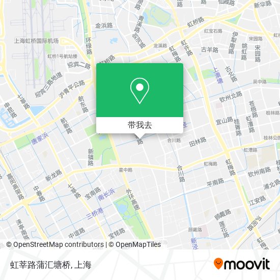 虹莘路蒲汇塘桥地图