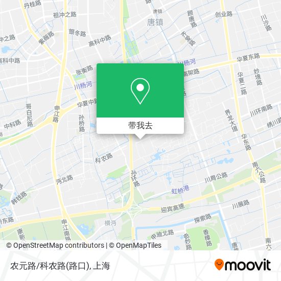 农元路/科农路(路口)地图