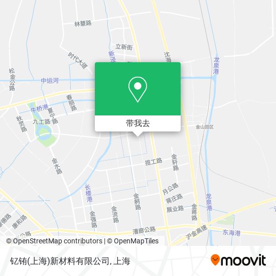 钇铕(上海)新材料有限公司地图