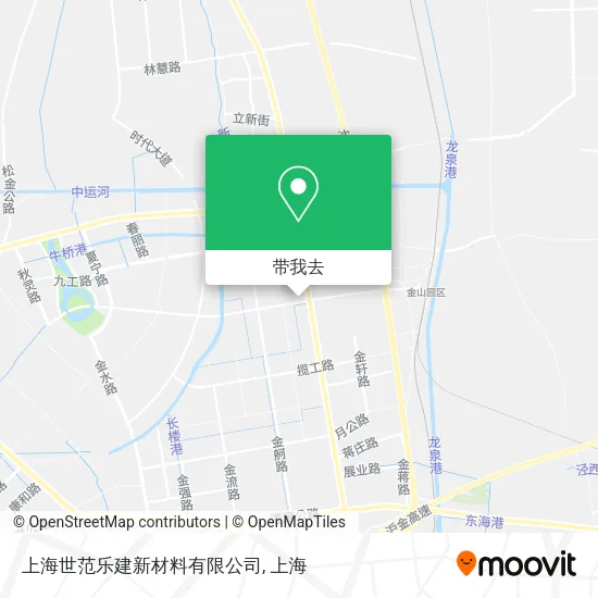 上海世范乐建新材料有限公司地图