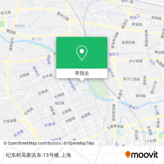 纪东村高家浜东-13号楼地图