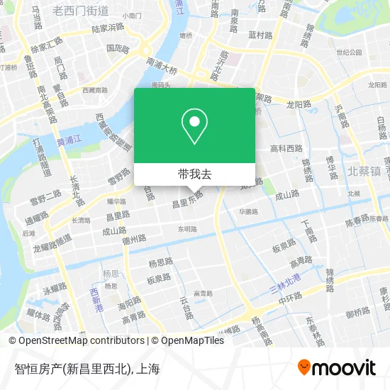 智恒房产(新昌里西北)地图