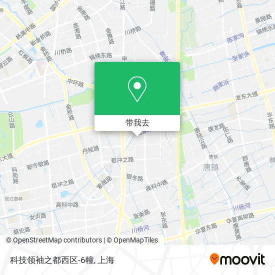 科技领袖之都西区-6幢地图