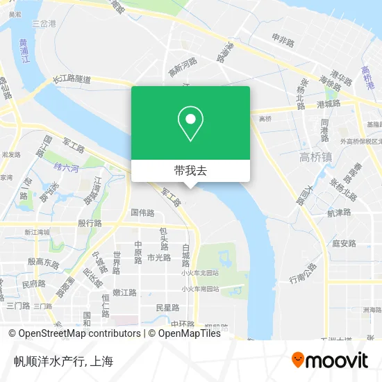 帆顺洋水产行地图