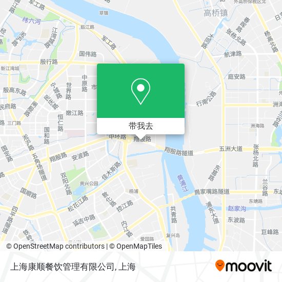 上海康顺餐饮管理有限公司地图