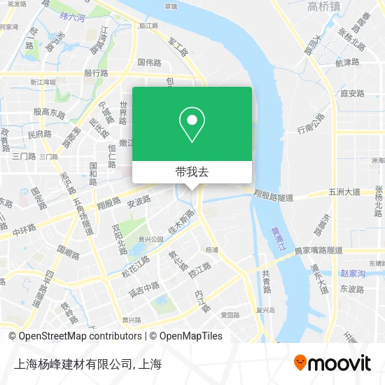 上海杨峰建材有限公司地图