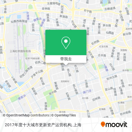 2017年度十大城市更新资产运营机构地图