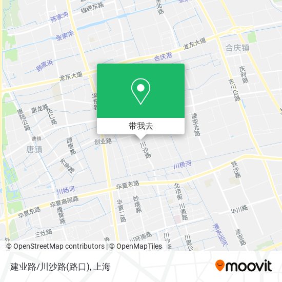 建业路/川沙路(路口)地图