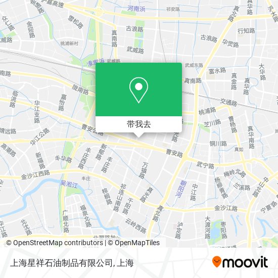 上海星祥石油制品有限公司地图