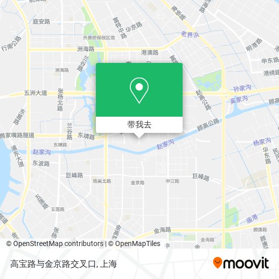 高宝路与金京路交叉口地图