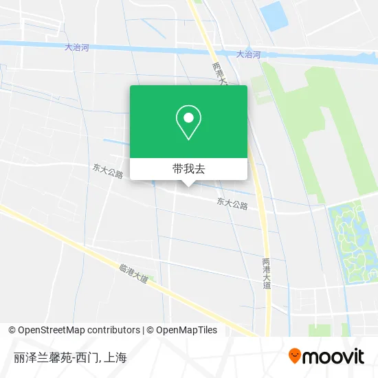 丽泽兰馨苑-西门地图