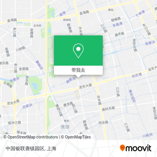 中国银联唐镇园区地图