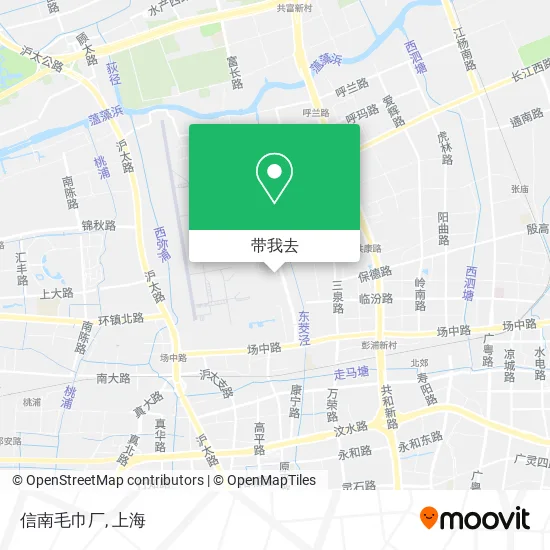 信南毛巾厂地图