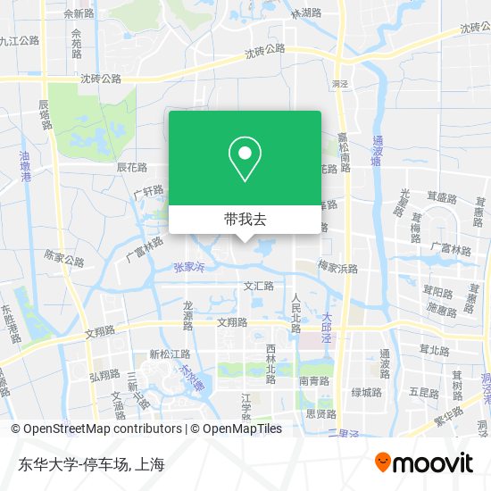 东华大学-停车场地图