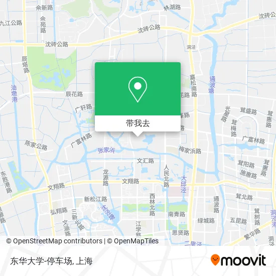东华大学-停车场地图