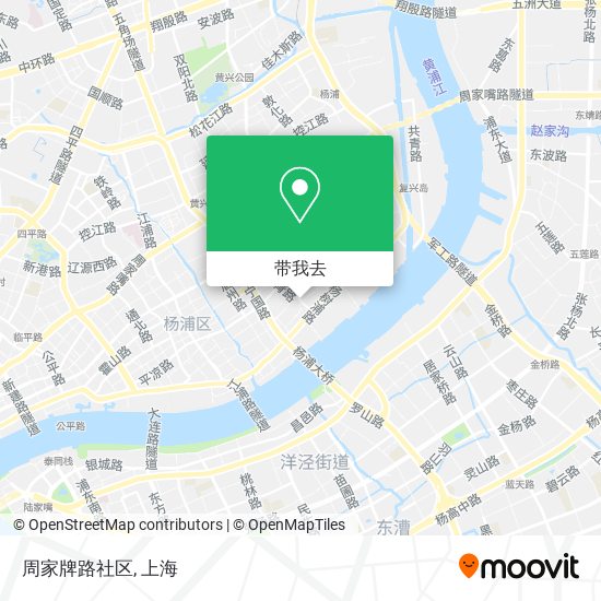 周家牌路社区地图