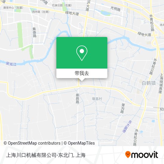 上海川口机械有限公司-东北门地图