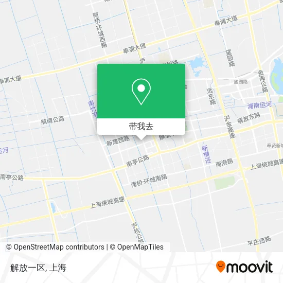 解放一区地图