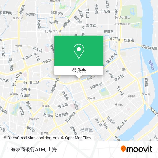 上海农商银行ATM地图