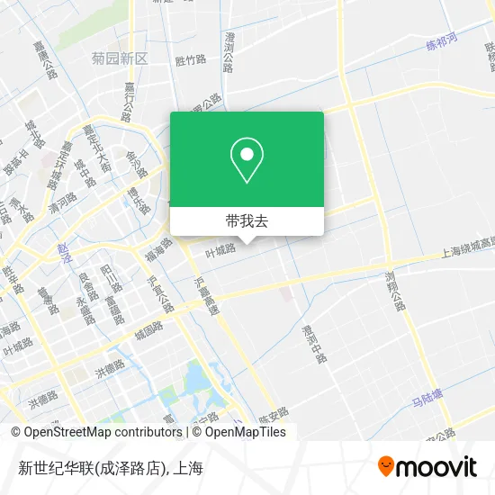 新世纪华联(成泽路店)地图