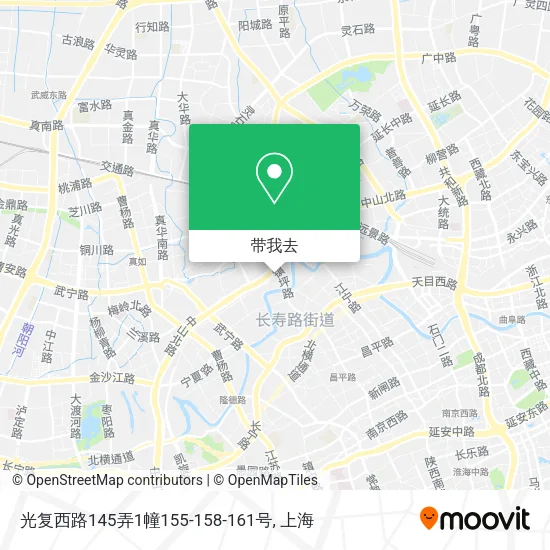 光复西路145弄1幢155-158-161号地图