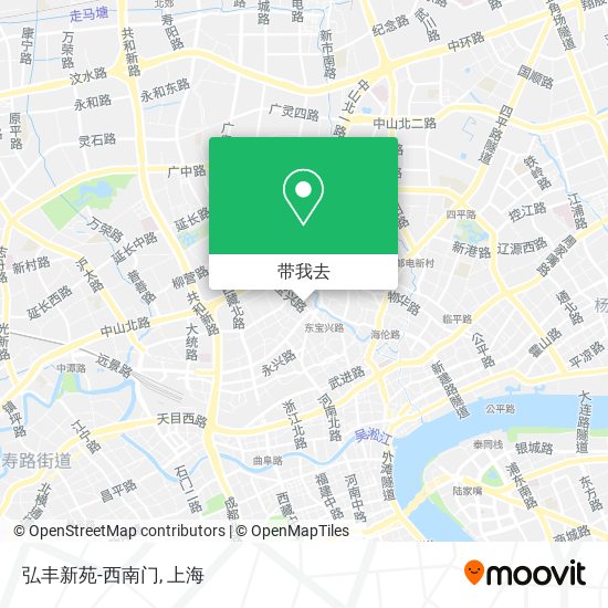 弘丰新苑-西南门地图