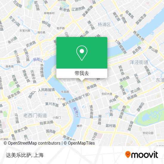 达美乐比萨地图