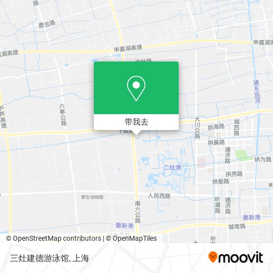 三灶建德游泳馆地图
