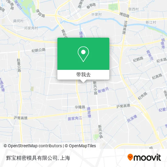 辉宝精密模具有限公司地图