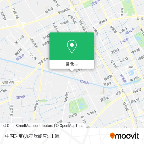 中国珠宝(九亭旗舰店)地图